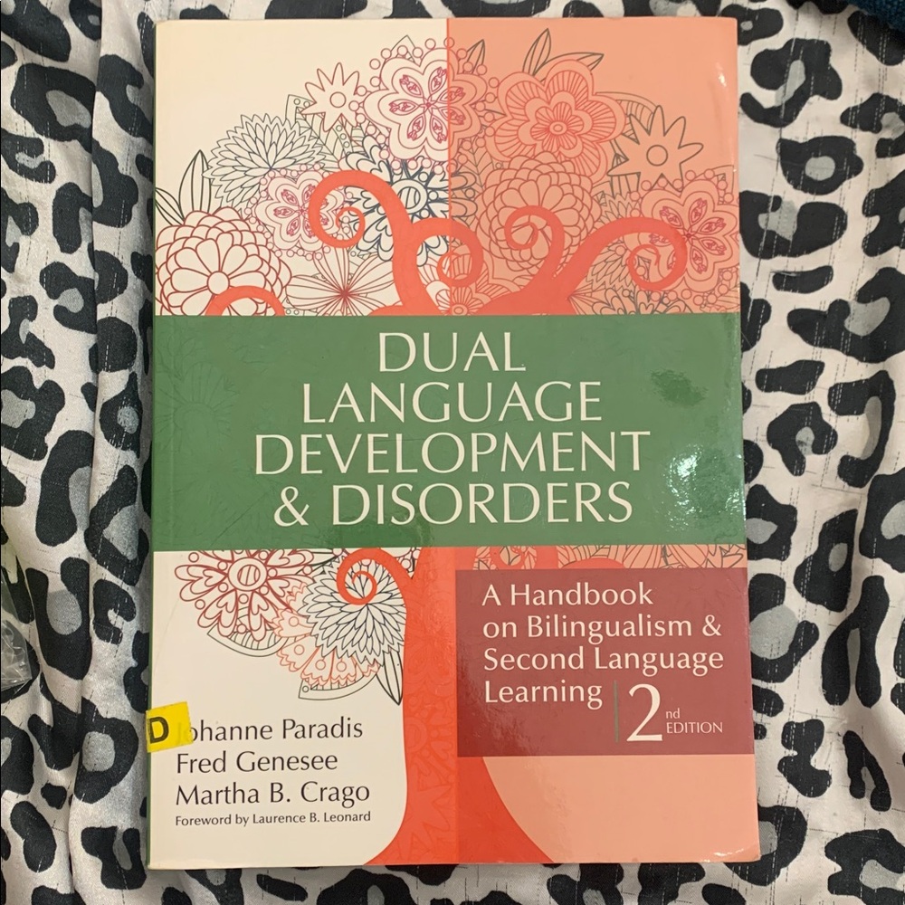 SLP Dual Language Development & Disorders Book